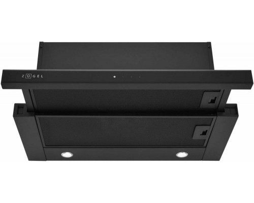 Встраиваемая вытяжка ZUGEL ZHT652GB черная
