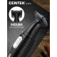 Триммер Centek CT-2179 чёрный/серебристый