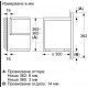 Встраиваемая микроволновая печь Bosch BFR7221B1 черный