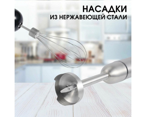 Блендер BQ HB1234SS Black-Steel