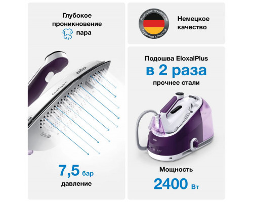 Парогенератор Braun IS5247VI фиолетовый