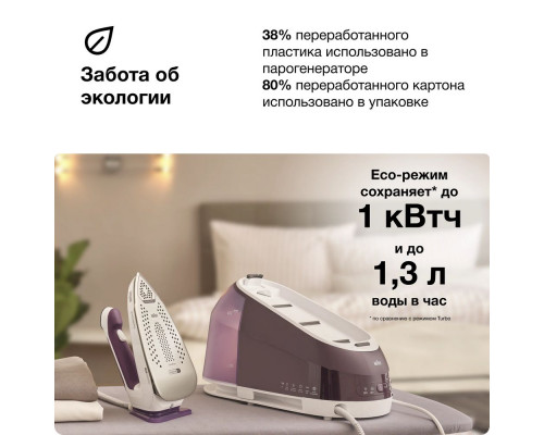 Парогенератор Braun IS5247VI фиолетовый