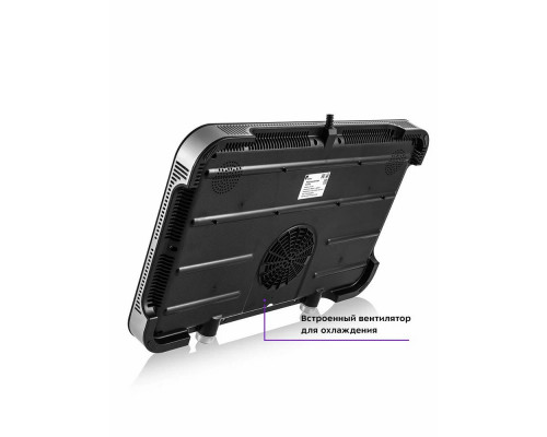 Настольная плита Kitfort КТ-149 черный