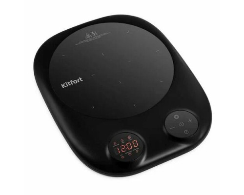 Настольная плита Kitfort КТ-145 черный