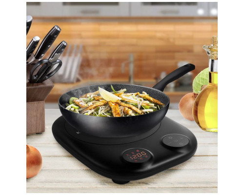 Настольная плита Kitfort КТ-145 черный