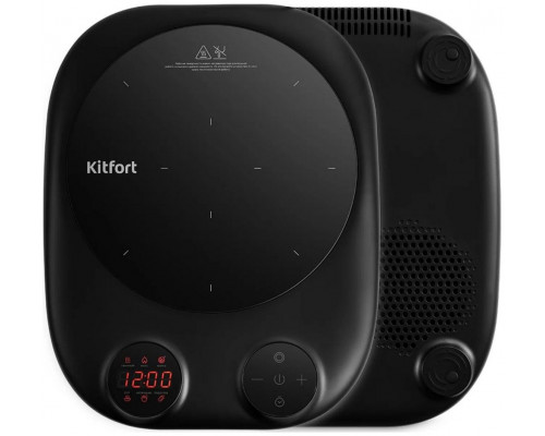 Настольная плита Kitfort КТ-145 черный