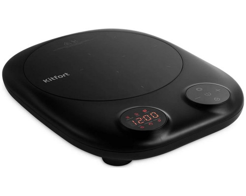 Настольная плита Kitfort КТ-145 черный