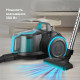 Пылесос BQ VC1810C черный/голубой