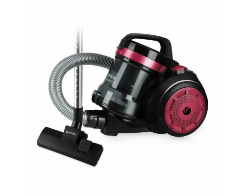 Пылесос Vitek VT-1838 черный/фуксия