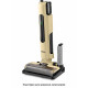 Вертикальный пылесос Kitfort КТ-5214 бежевый/черный