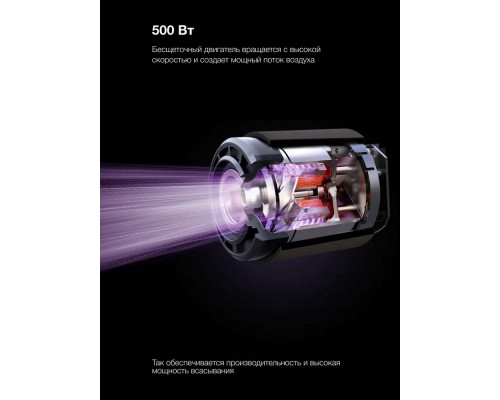 Вертикальный пылесос Hyundai HYV-S7970 серый/синий