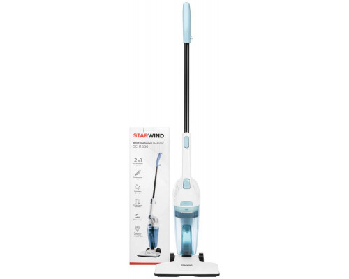 Вертикальный пылесос Starwind SCH1650 белый