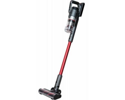 Вертикальный пылесос Starwind SCH9945 серебристый/красный