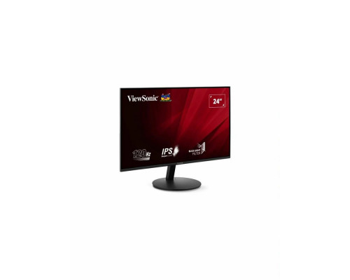 Монитор 23.8" ViewSonic VA24E1-H IPS 1920x1080, 120 Гц, 5 мс, 16:9, 250 кд/м², HDMI 1.4, VGA, черный