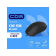 Мышь CBR CM 108 черный