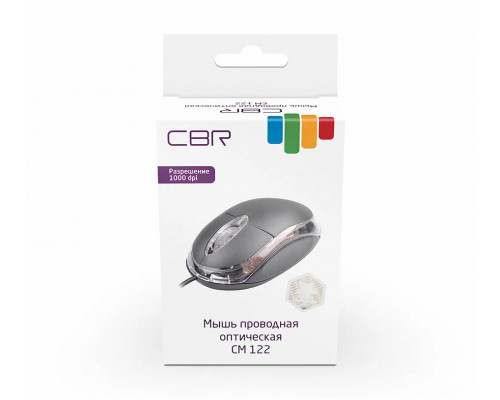 Мышь CBR CM 122 черный