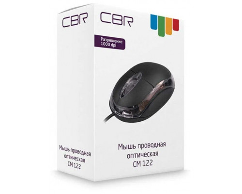 Мышь CBR CM 122 черный