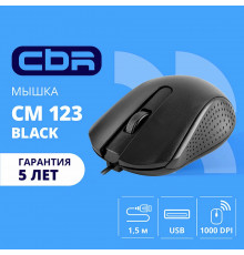 Мышь CBR CM 123 черный