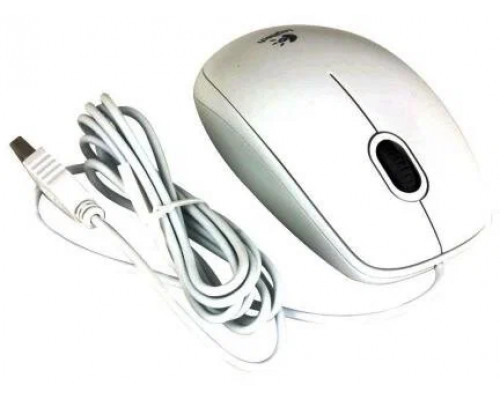 Мышь Logitech B100 белый