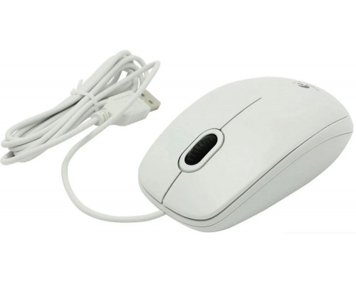 Мышь Logitech B100 белый