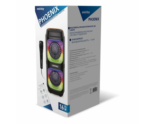 Портативная колонка SMARTBUY SBS-5490 PHOENIX черный