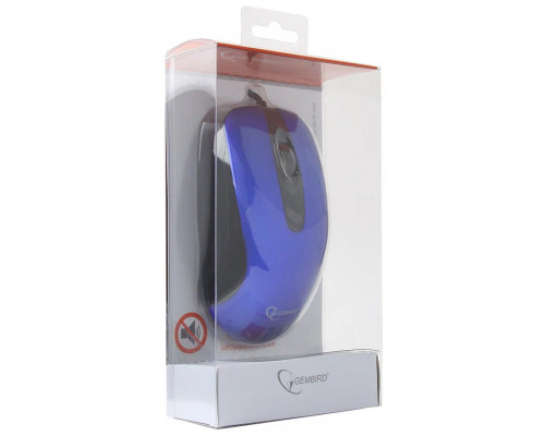Мышь Gembird MOP-400-B синий