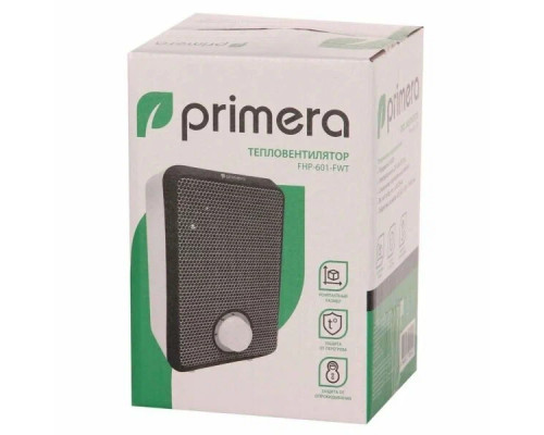 Тепловентилятор Primera FHP-601-FWT белый/серый