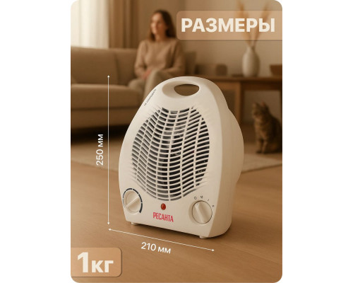 Тепловентилятор Ресанта ТВС-2000 белый