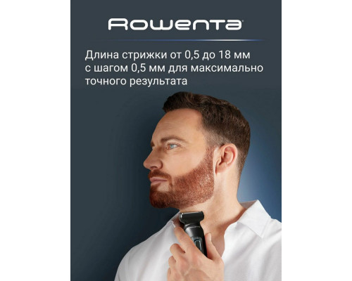 Триммер Rowenta TN9464E0 черный/хром