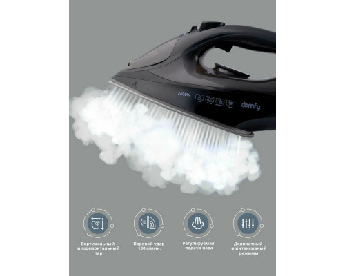 Утюг Domfy DSB-EI603 черный