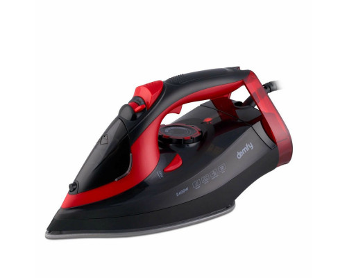 Утюг Domfy DSC-EI502 черный/красный