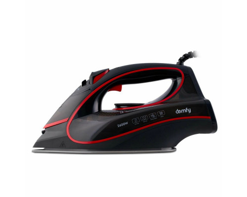 Утюг Domfy DSC-EI606 черный/красный