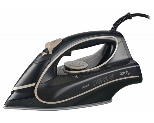 Утюг Domfy DSC-EI901 черный/золотистый