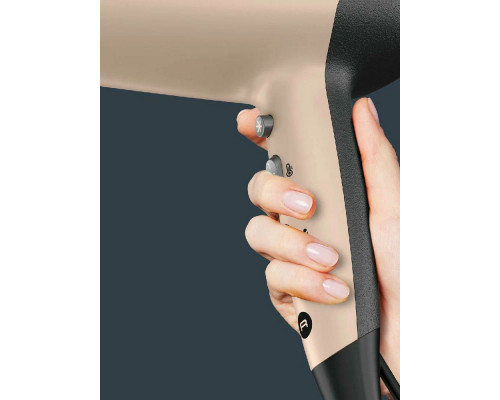 Фен Rowenta CV5E30E0 бежевый/черный