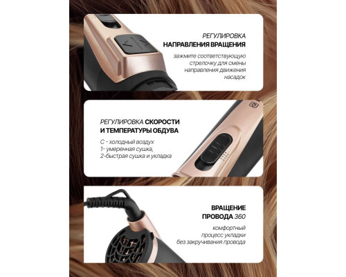 Фен-щетка BRAYER BR3100