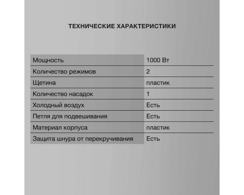 Фен-щетка Starwind SHP8502 белый/фиолетовый