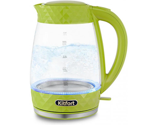 Чайник Kitfort КТ-6123-2 салатовый