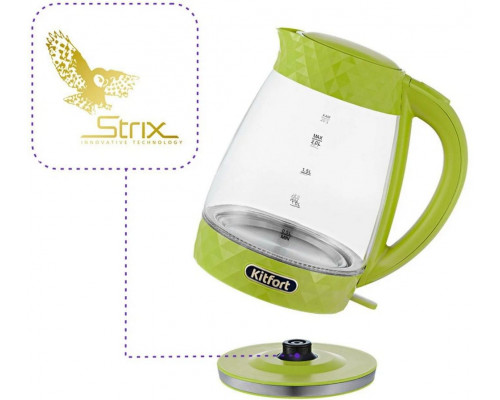 Чайник Kitfort КТ-6123-2 салатовый