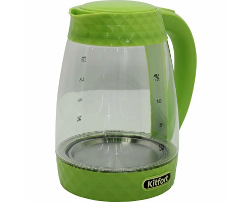 Чайник Kitfort КТ-6123-2 салатовый