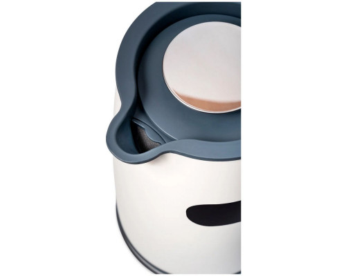 Чайник Kitfort КТ-6148 белый/серый