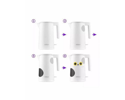 Чайник Kitfort КТ-6185 белый