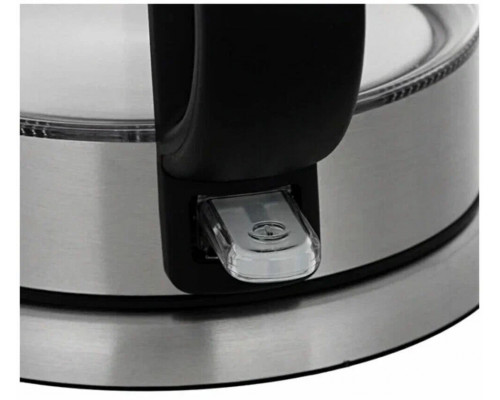 Чайник Kitfort КТ-647 нержавеющая сталь/черный