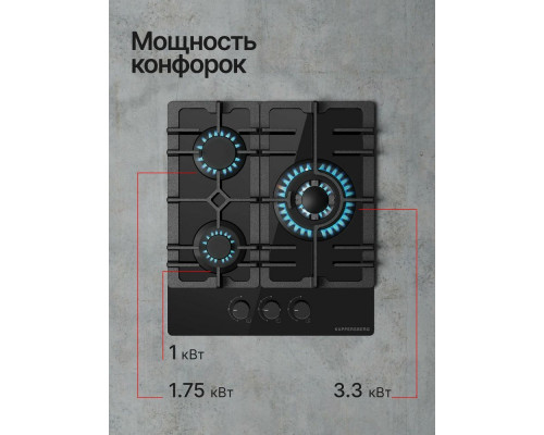 Варочная поверхность Kuppersberg FG 41 B