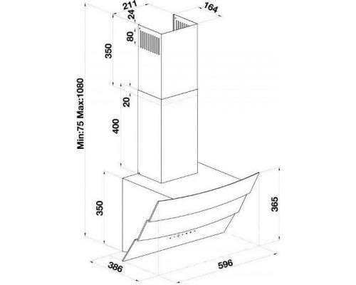 Вытяжка Beko HCA62640W