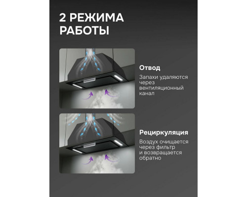 Встраиваемая вытяжка Zigmund & Shtain K 170.5 B