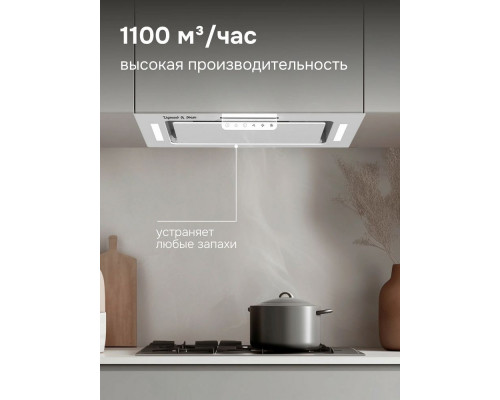 Встраиваемая вытяжка Zigmund & Shtain K 170.5 W белый
