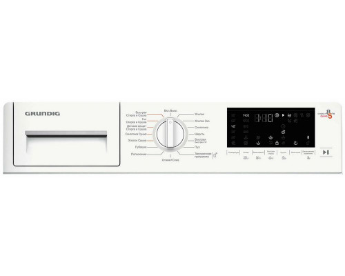 Встраиваемая стиральная машина Grundig GWDI8542 белый