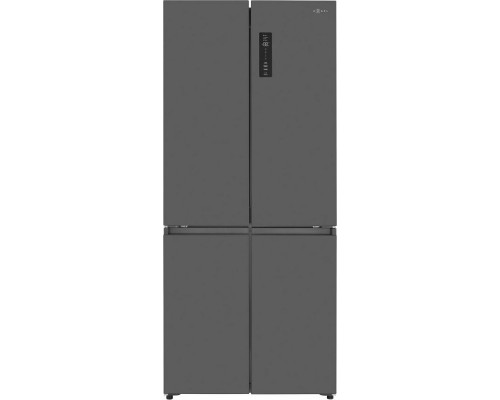 Холодильник ZUGEL ZRCDI456XB черный