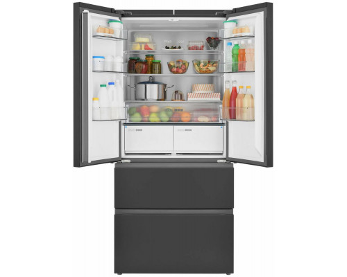 Холодильник ZUGEL ZRFDI470XB черный