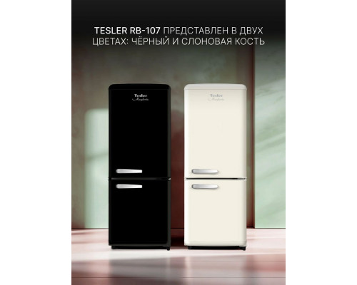 Холодильник TESLER RB-107 BLACK